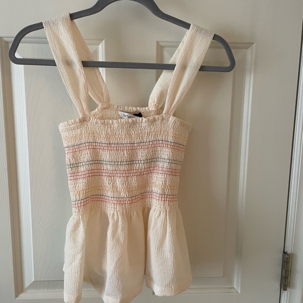 Madewell Peplum Top